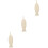 3Pièces Serviettes De Bain Double-Face Beige Pour Enfants Et Douche 6