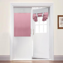 Tende oscuranti rosa sfumate, 52x84 pollici, 2 pannelli