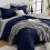 7-delige dekbedset voor queensize bed van microvezel 1