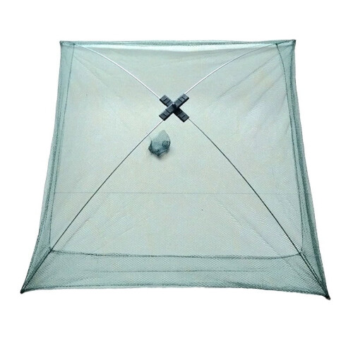 Foldbart nedhængningsnet til rejer og fisk, 80/100 cm
