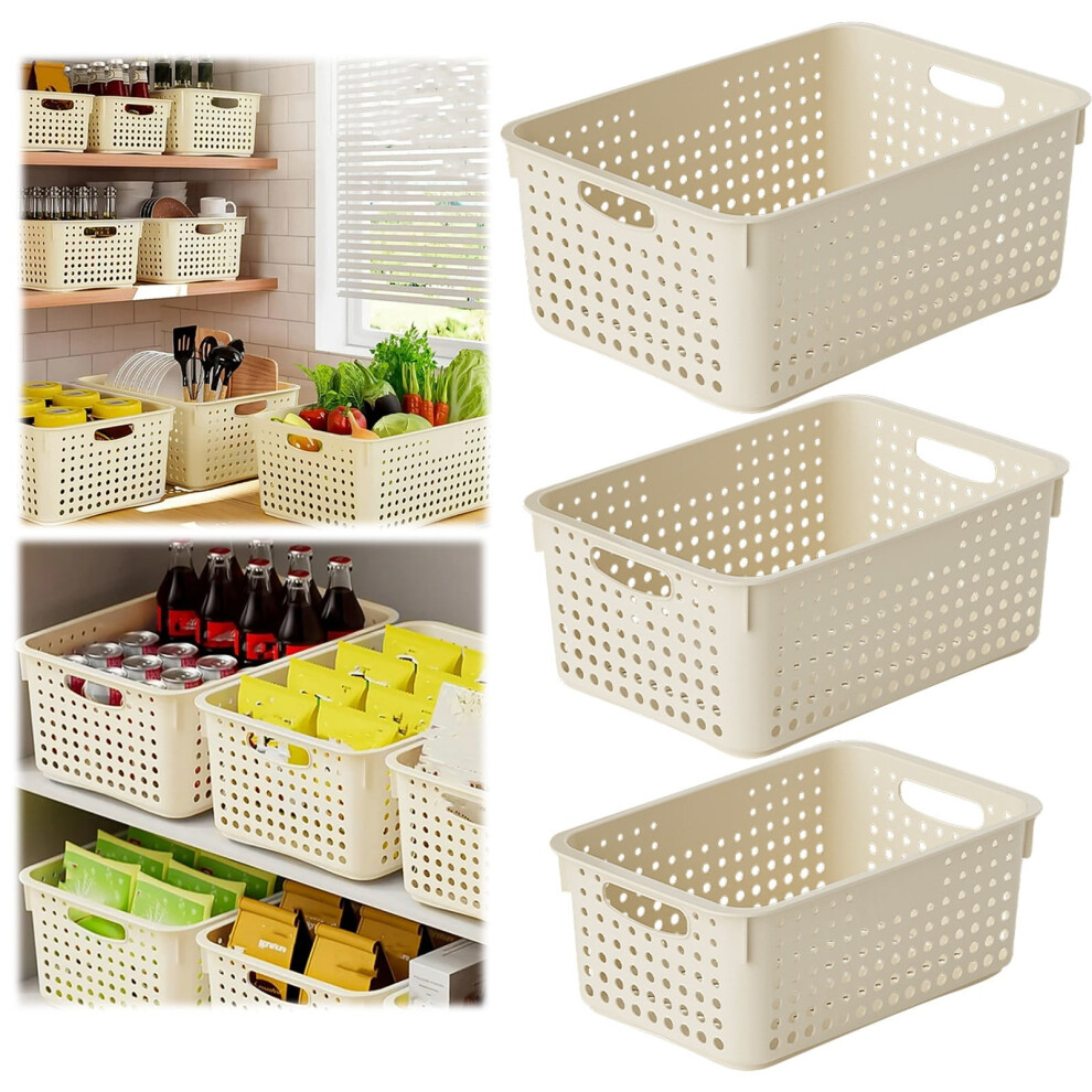 Plastic Storage Baskets â Stackable & Ventilated