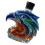 Seahawk-graverad whiskykaraff – handblåst glas 1
