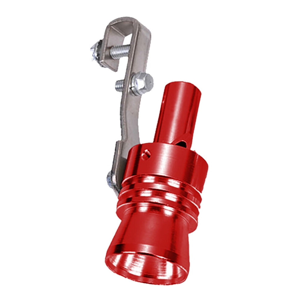 Car Turbo Whistle,Aluminum Alloy Universal Turbo Sound Exhaust Muffler Pipe Whistle Car Roar Maker Light 9110895714430