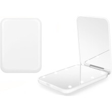 LED Kompakt Sminkspegel 1x/2x Förstoringsglas
