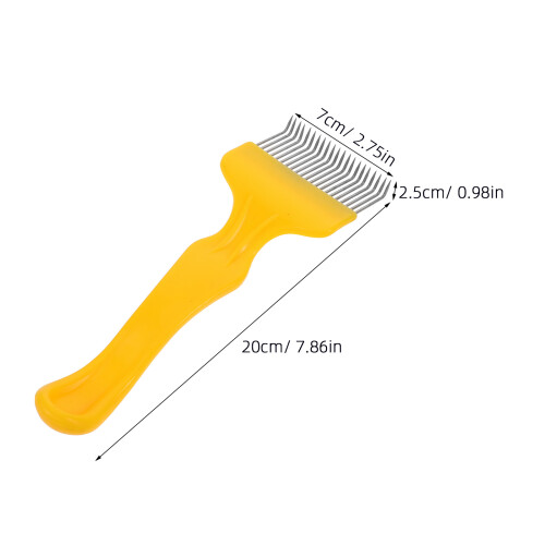 2Pièces Fourchette Extraction Miel Précise Manche Plastique 2
