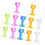 FRCOLOR papier peint 12 pouces 7,5  4,3 cm 1