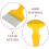 2Pièces Fourchette Extraction Miel Précise Manche Plastique 8