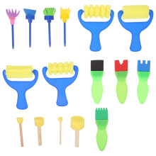 Foam Sponge Brushes for Painting 16 pcs