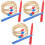 3Ensembles Jeu De Lancer Anneaux En Multi Usage Maison 5