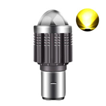 Bombilla de faro delantero para motocicleta BA20D H6LED, luz de posición alta/baja, ¿faro para motocicleta? Z2F0