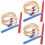 3Ensembles Jeu De Lancer Anneaux En Multi Usage Maison 8
