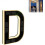 Solcelledrevet husnummerlys 9 tommer 1
