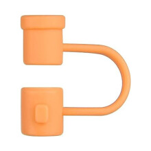 Silicone Straw Cover Set Reusable Eco Friendly Drinking Straw Tips Fit Standard 6 8mm Diameter Tubes Ideal Travel Picnic Fitness Party Events