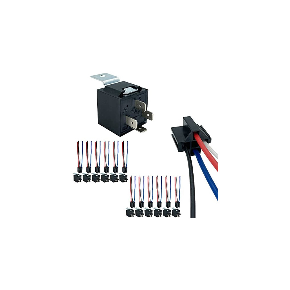 12V Dc 40A Spst Automotive Relay 4-Pin 9104899460660
