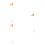 3Pièces Drapeaux Orange Réfléchissants Pour , 10