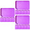 18Pièces Plateau De Tri Perles Violet Pour Artisanat 6