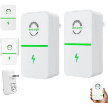 Balance Current Power Saver Wattsave, Stabilize Voltage Stopwatt Energy Saving Device (2Pcs) – Compatible with Standard Outlets