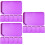 18Pièces Plateau De Tri Perles Violet Pour Artisanat 7