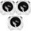 3Ensembles Accessoires Dentaires Blancs En Pour Décoration DIY 4