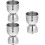 3Pièces Jigger Barman Argenté Précise Outil Mixeur 8