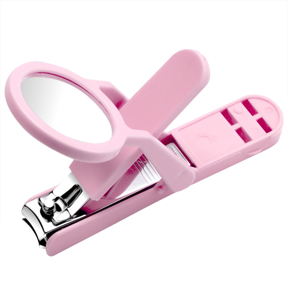 Light Stainless Steel Nail Clipper With And Magnifier