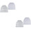 4Pièces Protections Sièges Bébé , Accessoires Nursing Polyvalents 6