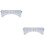 2Pièces Boîte Rangement Combs En Plastique, Transparente Et Résistante 7