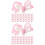 200Pièces Boucles Clip Rose Cadeau Idéal Pour Petites 5