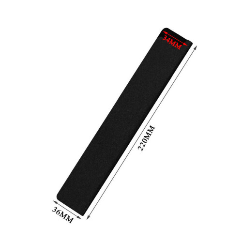 2Pièces Étuis À Couteaux ABS Noir Antirouille Pour Usage 1