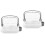 2Pièces Support À Desserts Transparent Séparateurs En Plastique 6