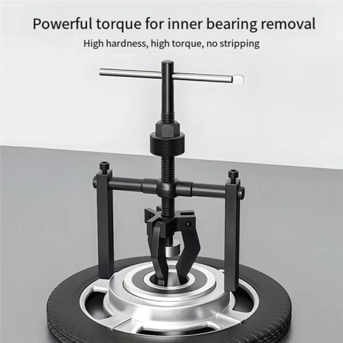 Automobile Puller Three-Jaw Inner Hole Bearing Puller for Bearing Device Removal Tool Motorcycle Tire Puller Repair Tool
