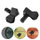 10Pièces Supports Microphone Plastique Réglables Noir Pratiques 7