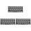 3Pièces Protection Clavier Portable Tpu Noir Confort Et Durable 2