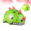 2Pièces Casques Enfants Verts, Coque , Ajustable 50-54Cm 10