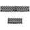 3Pièces Protection Clavier Portable Tpu Noir Confort Et Durable 3