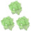3Pièces Organza Vert Clair À Cordon, Pochettes , Cadeaux 2
