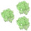 3Pièces Organza Vert Clair À Cordon, Pochettes , Cadeaux 6