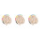 3Pièces En Bois Jouets Educatifs Concentration 4