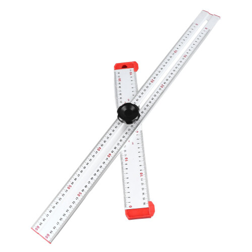 Type Measuring Ruler For Woodworking Projects With Lightweight Aluminum Body And Multi Functional Capabilities 1
