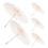 5Pièces Parasols En Bambou Pour DIY 10