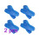 600Pièces Bras Jetables Protection Anti-Huile Bleu 4