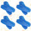 600Pièces Bras Jetables Protection Anti-Huile Bleu 6