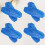 600Pièces Bras Jetables Protection Anti-Huile Bleu 7