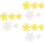 15Pièces Modèles Broderie Patchwork Colorés Usage 8