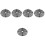 10Pièces Grilles Protectrices Pour Pots De Fleurs Noir Jardin 5