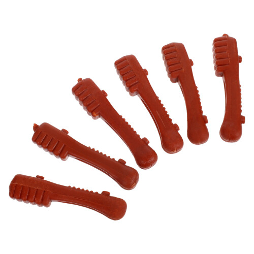 12Pièces Dents À Mâcher Pour Durable Bœuf Marron 2