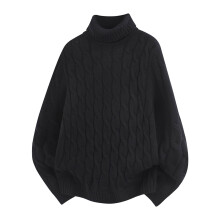 Men's Ugly Christmas Sweater – High Neck Knit Pullover, Soft Warm Turtleneck, Casual Long Sleeve, Fall/Winter, Durable Stitching