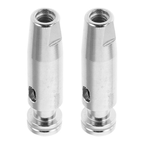 6Pièces Pointe Épée D'escrime Acier Argenté Pour Entraînement 1