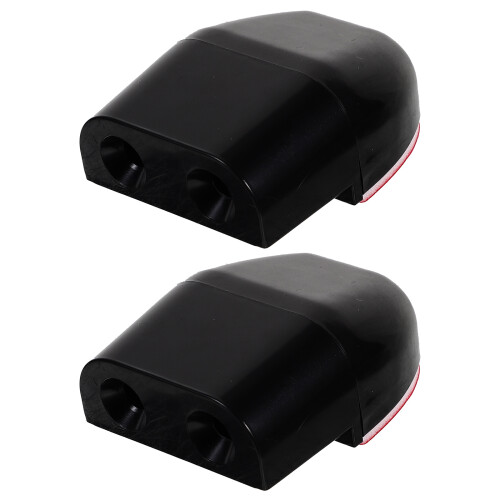 10Pièces Sifflets De Cerf ABS Noir Pour 1