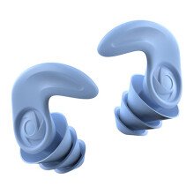 Waterproof Silicone Swim Earplugs for Adults 2 Pack
